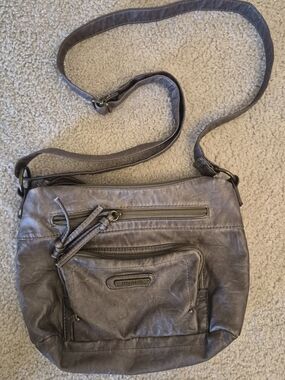 Stone & Co. Slate Gray Crossbody Bag